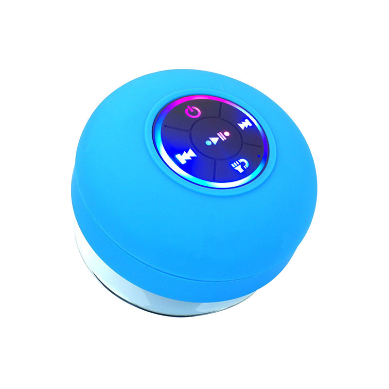 人気大吸盤防水bluetoothスピーカーledランプ発光防水浴室bluetoothスピーカー携帯bluetoothスピーカー|undefined