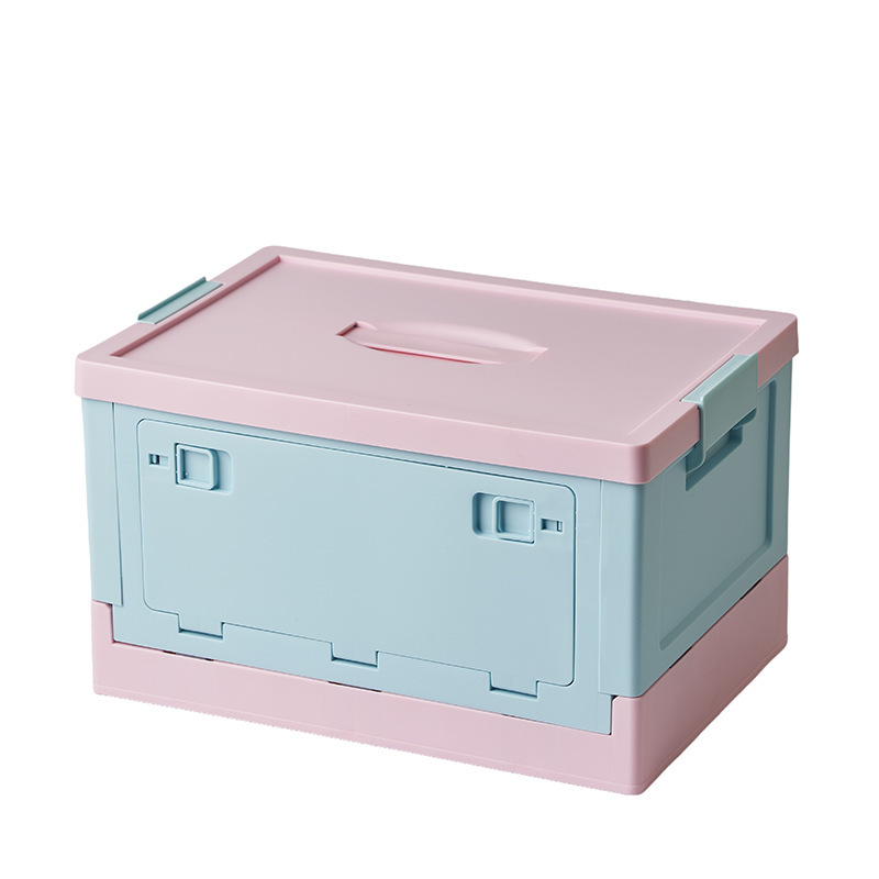 礼品箱节日送礼折叠收纳箱可手提20L30L提篮侧开门储物收纳整理盒|undefined
