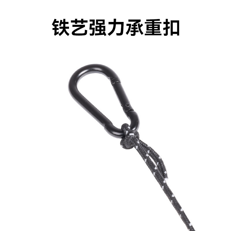 BLACKDOG ブラックドッグ風ロープ調整バックルキャノピーテントアジャスター屋外公園キャンプアクセサリー|undefined