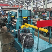 出租出售南通恒力20x2米液压上辊万能卷板机