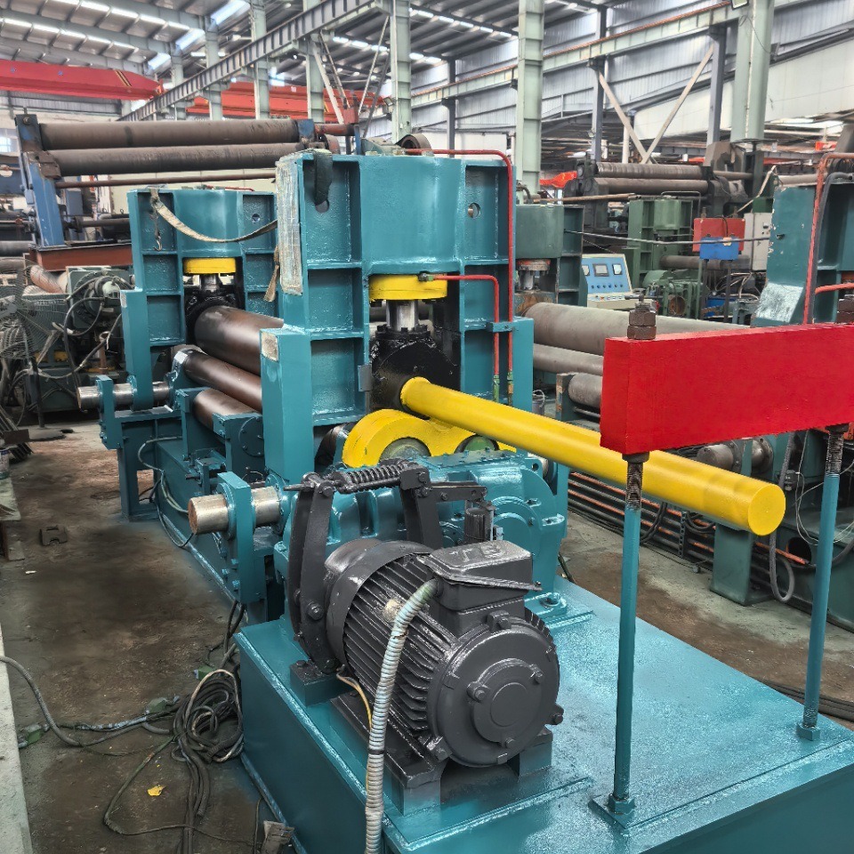 出租出售南通恒力20x2米液压上辊万能卷板机