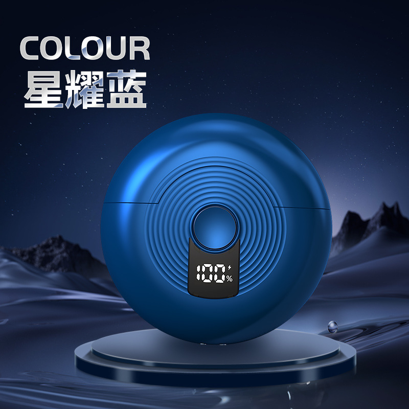 Afeitadora eléctrica transfronteriza, afeitadora portátil recargable, pistola de acero pequeña para hombre, Douyin, tres cabezales súper limpios