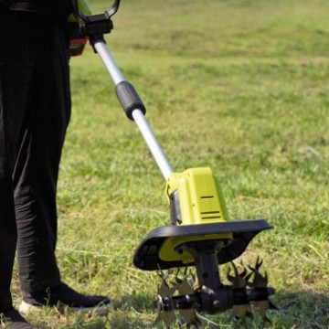 亚克机械手持式锂电可充电式刨地机犁地机代替锄头省力无线