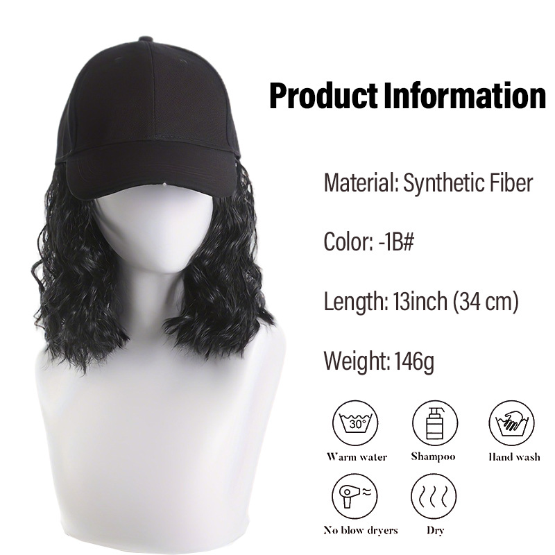 Modische Bobo Stil Kurzhaar Perücke Mit Locken Für Damen_voghion.com