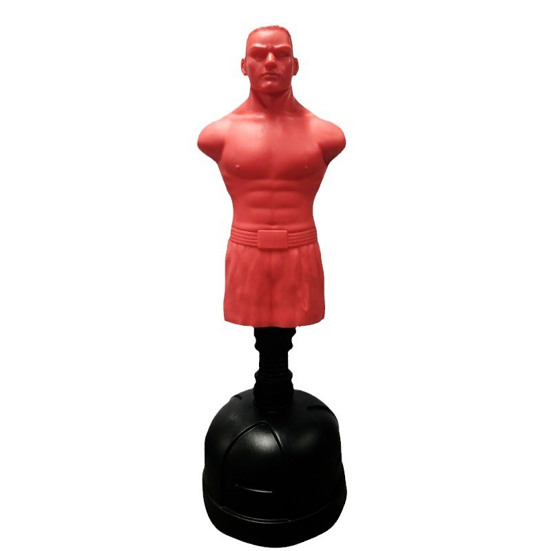 Muñeco transfronterizo bolsa de arena de silicona boxeo muñeco de goma taekwondo lucha para adultos bolsa de arena de ventilación doméstica vertical