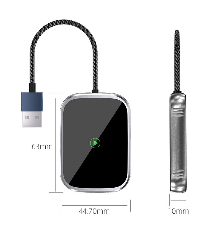 Cross-Border Original Car Carplay Box Wired to Wireless Converter Suitable for Apple Android Auto Car Navigation Systems