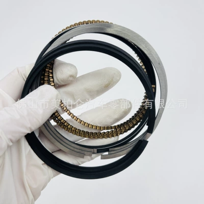 Piston, piston ring, piston pin suitable for the Ford