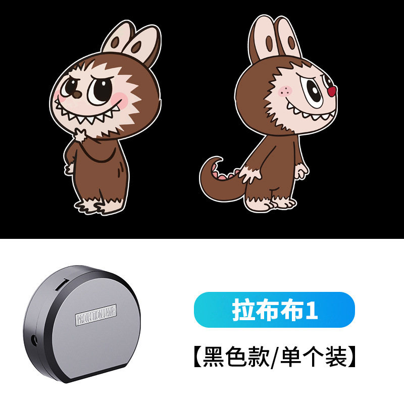 Bicicleta DE LOS NIÑOS lámpara de proyección eléctrica atmósfera dinámica luz noche montar motocicleta Skateboard equilibrio coche dibujos animados luz de advertencia