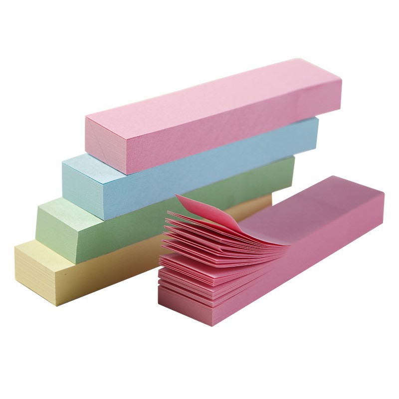 Papelería creativa nota adhesiva color estudiante barra índice etiqueta adhesiva papel al por mayor