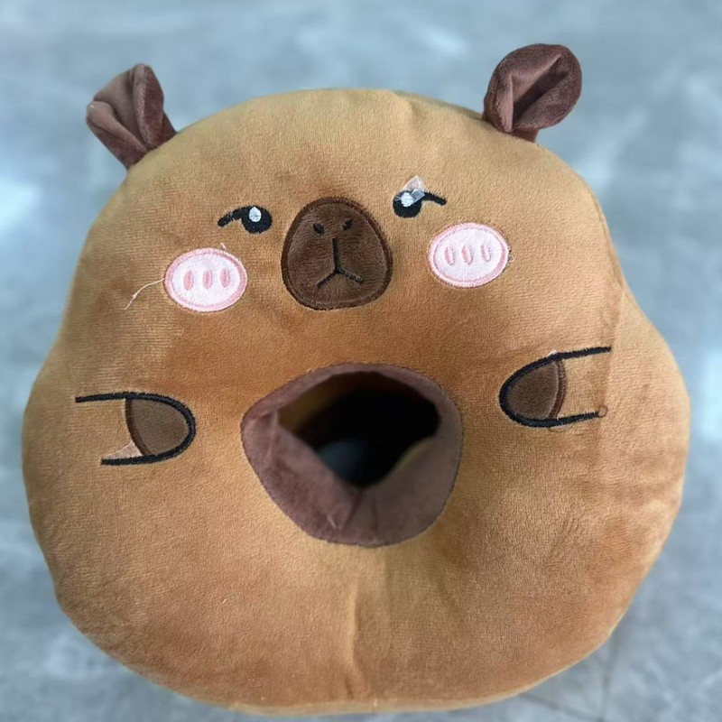 カピバラ氷糸昼寝枕腹ばい枕小学生児童昼休み枕教室オフィスデスクトップ寝|undefined