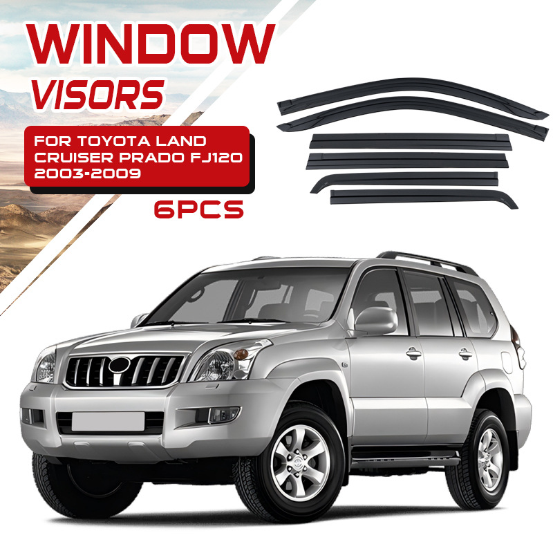 Adecuado para protectores de lluvia y parasoles para ventanas de automóviles Toyota Prado Cruiser LC300 LC200 LC250.