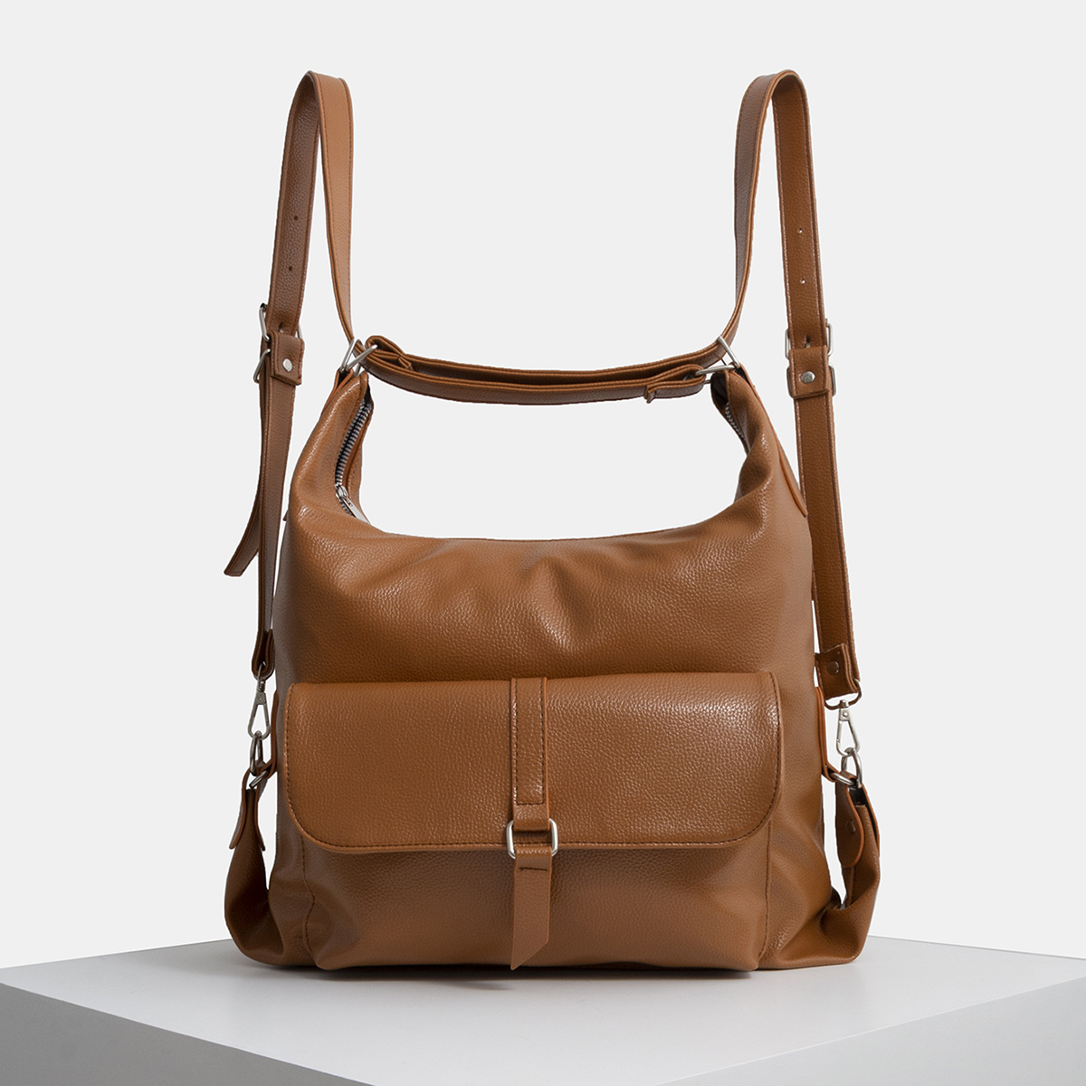 Sac à bandoulière simple de grande capacité pour sacs à dos décontractés pour femmes_voghion.com