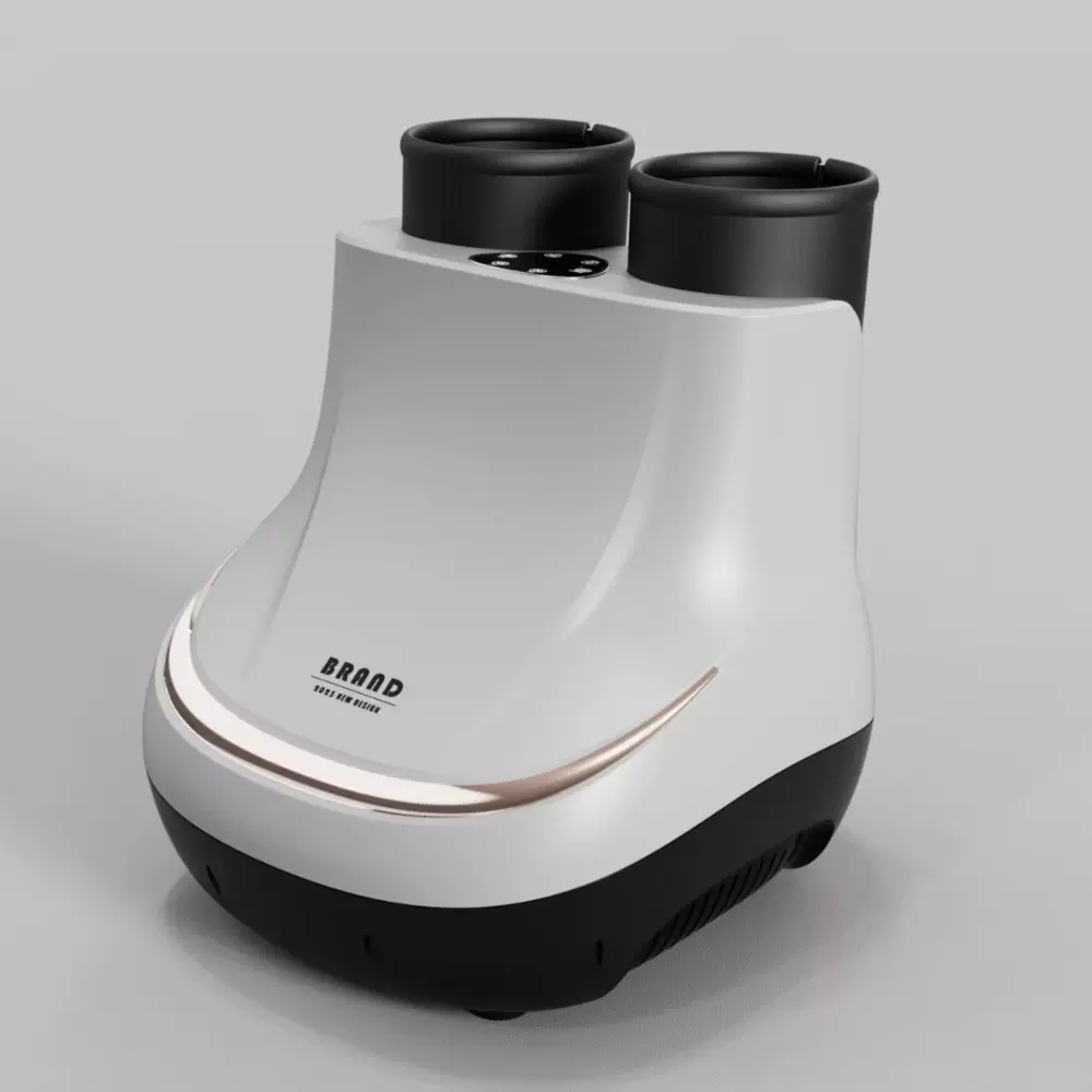 跨境定制360°全包裹按摩足疗机遥控加热美腿仪气囊足部按摩仪