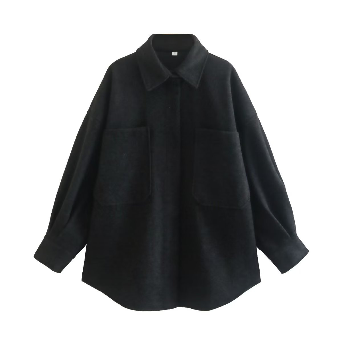 Women's Elegant Solid Color Single Breasted Coat Woolen Coat display picture 22