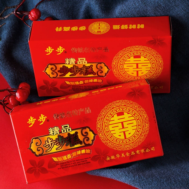 Традиционный пошаговый облачный торт квадратный торт традиционный торт Праздничный торт 100 г * 10 коробок