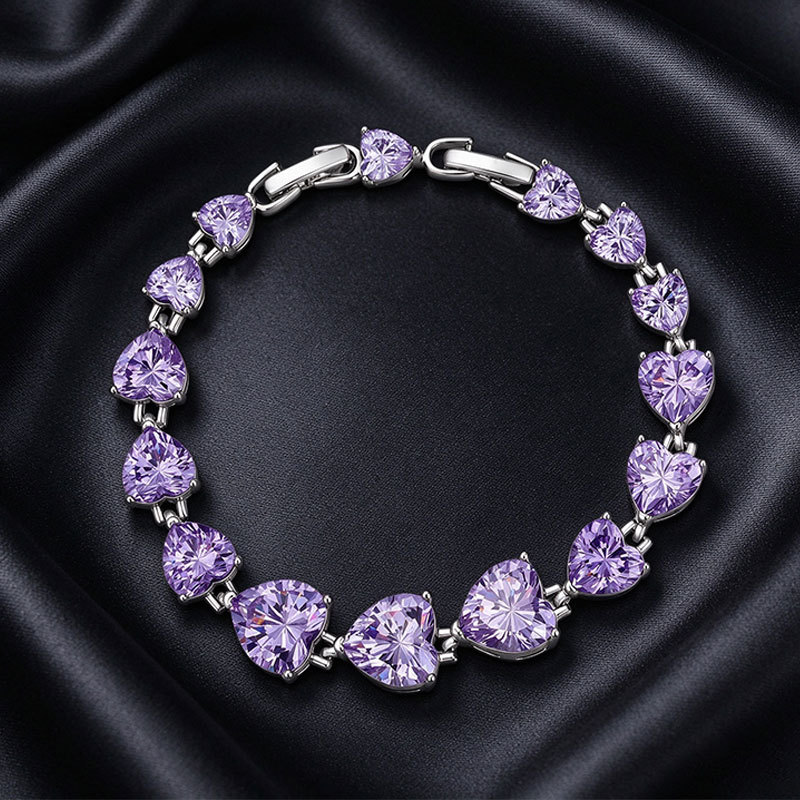 Pulsera Geométrica Circular con Dije de Cubo de Aleación de Cobre