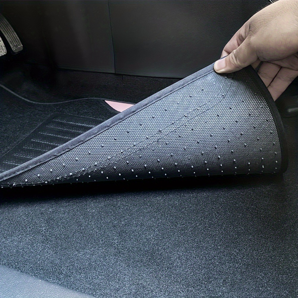 Cross-border Temu Amazon universal car floor mat four-piece set, dirt-resistant, non-slip, wear-resistant car protection mat