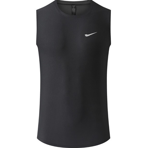 Brand Logo Cross-Border Summer Men's Sports Vest Sleeveless Running T-Shirt Quick-Drying Outdoor Running Fitness