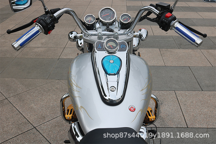 Storm Prince Motorcycle 200cc Fuel-Saving Retro Harley Prince Cruiser Street Bike