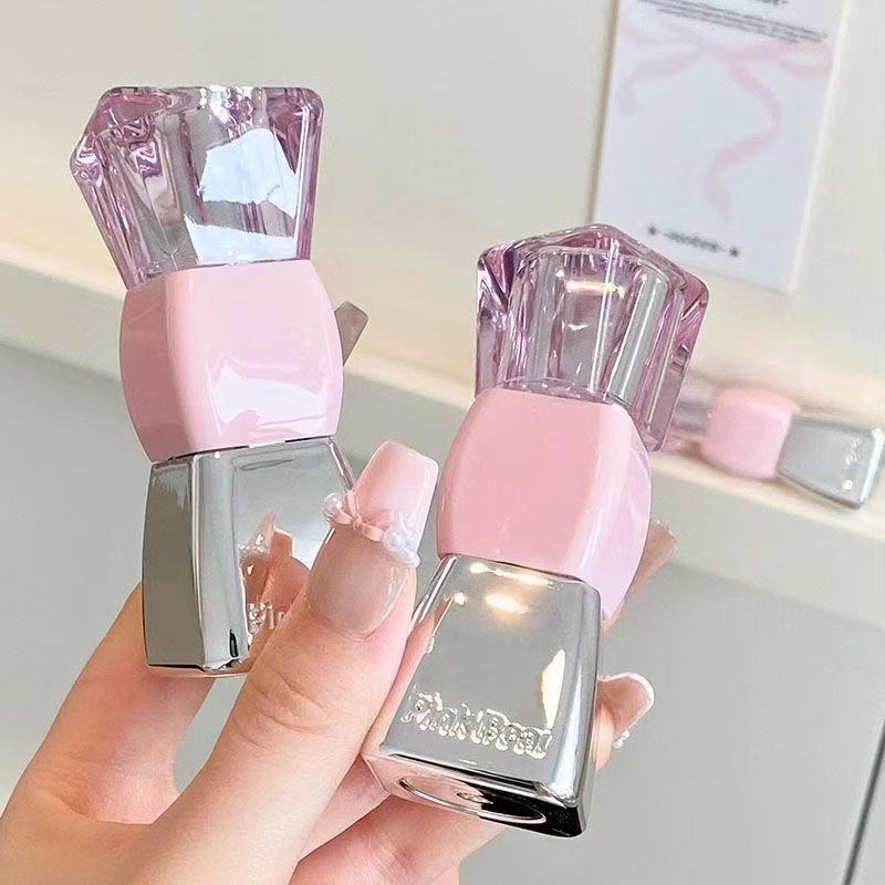 PINKBEAR ピンクベア リボンウォーターエッセンスリップスティック 水に濡れにくい バンデージウォーターライトリップスティック 保湿ミラー|undefined