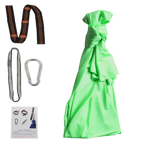 Amazon Children's Elastic Hammock Indoor and Outdoor Swing Children's Sensory Swing Adult 1.5m Yoga Hammock