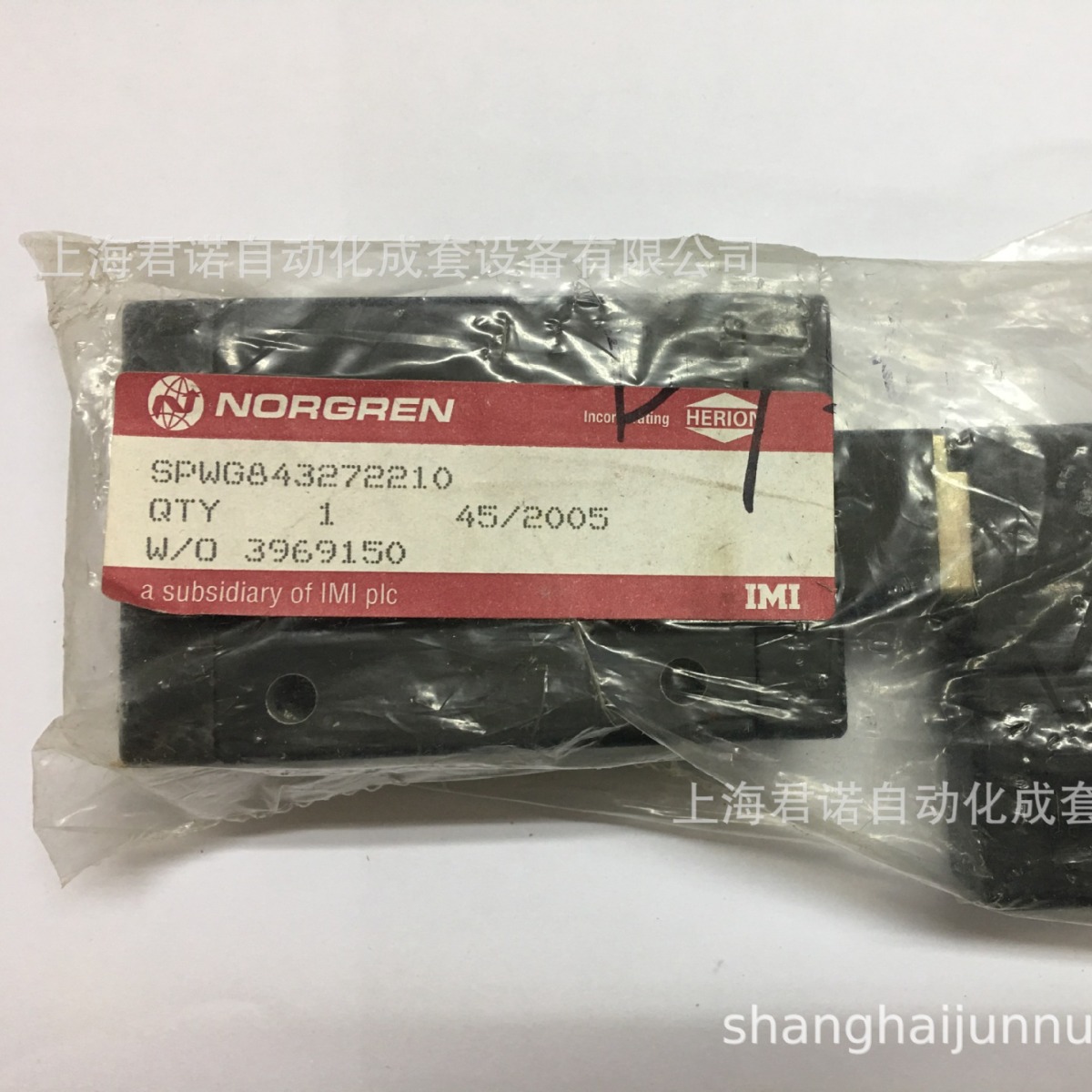 NORGREN  诺冠   电磁阀  SPWG843272210
