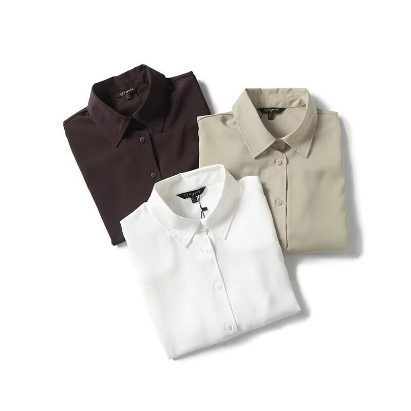 Za Cross-Border Women's Clothing Wholesale French Retro Intellectual Commuter Style Elegant Lapel Short-Sleeved Shirt 0511557