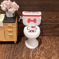 ドールハウスミニチュアシミュレーションミニ kt ホワイトトイレプラスチックままごとおもちゃモデル装飾品