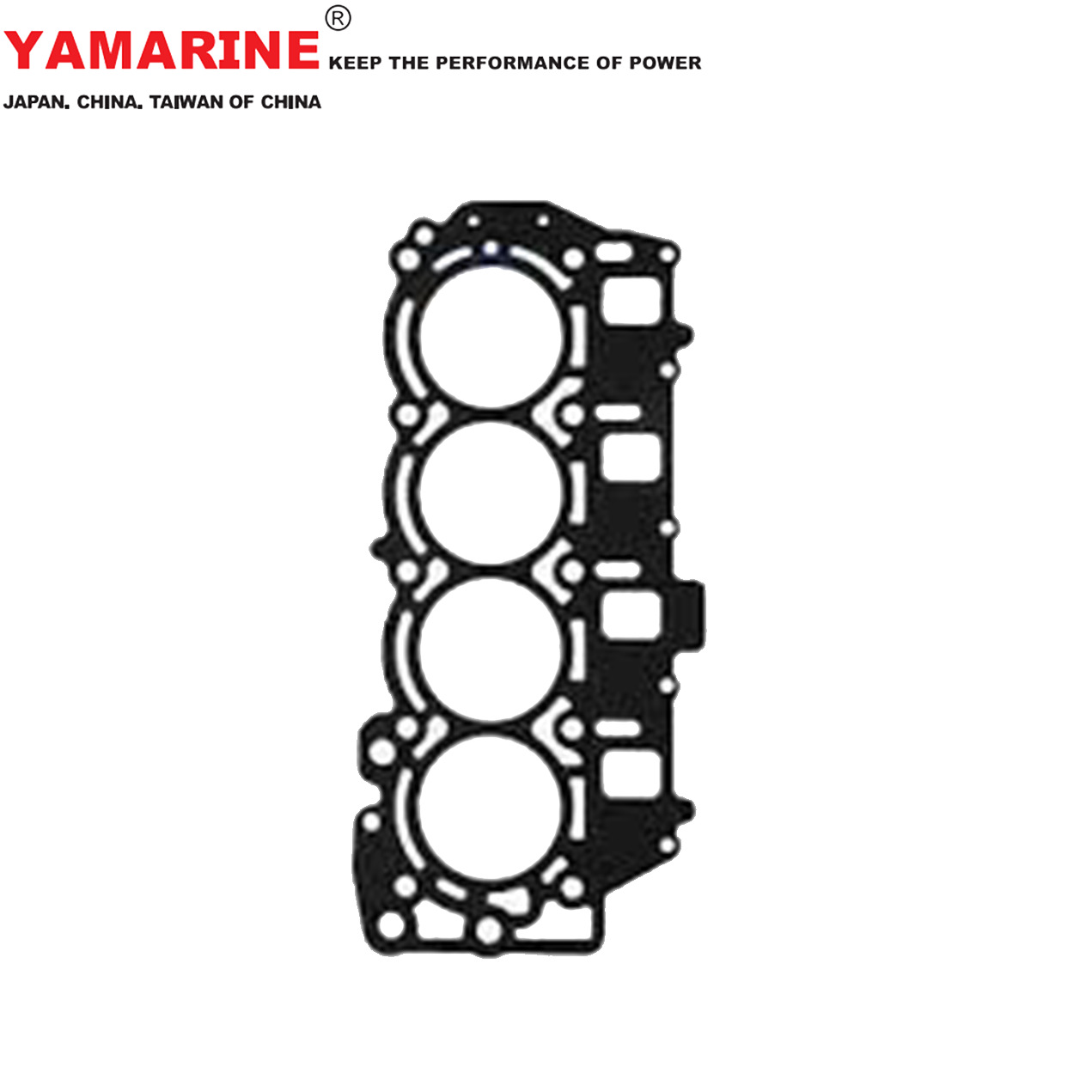 4冲 60 雅马哈船舷外机气缸垫片 YAMAHA 6C5-11181-01