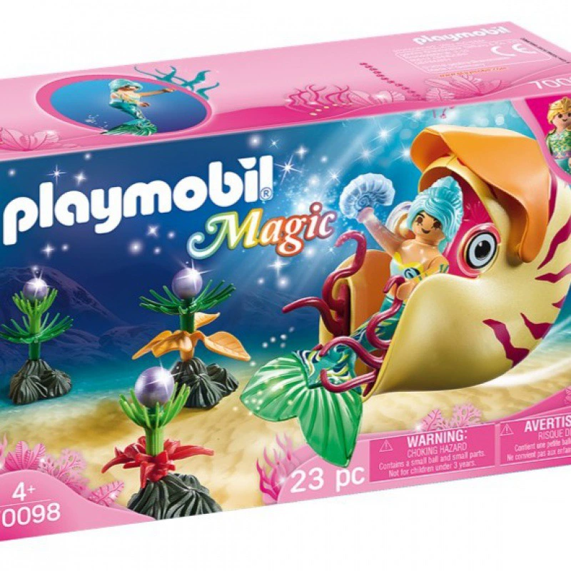 Playmobil, Mobile world, family toy, Birthday gift, mermaid