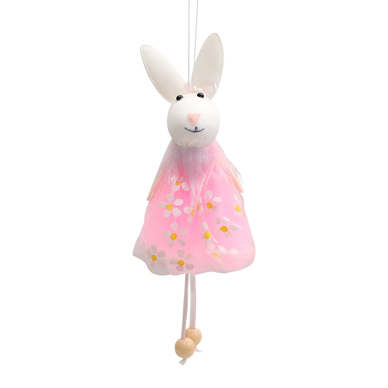 Amazon conejo de Pascua colgante conejo de Pascua decoración escena decoración al por mayor en stock