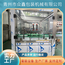 全自动瓶子清洗机自动洗瓶机玻璃瓶洗瓶机喷淋式洗瓶机厂家