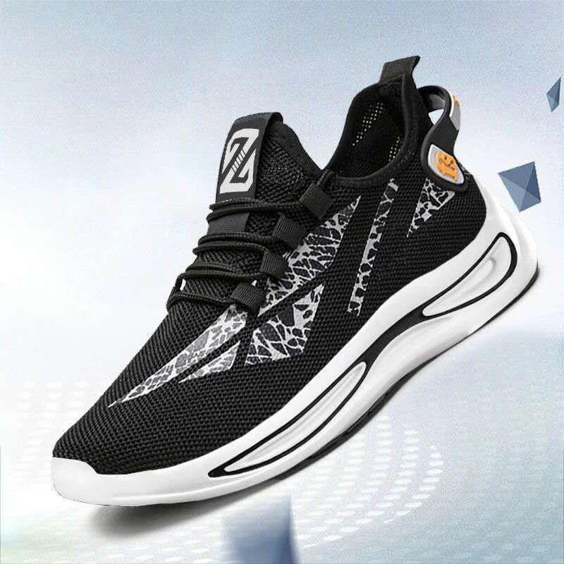 Manufactor wholesale Men's Shoes leisure time gym shoes ventilation Running shoes White shoes Trend Korean Edition student Single shoes