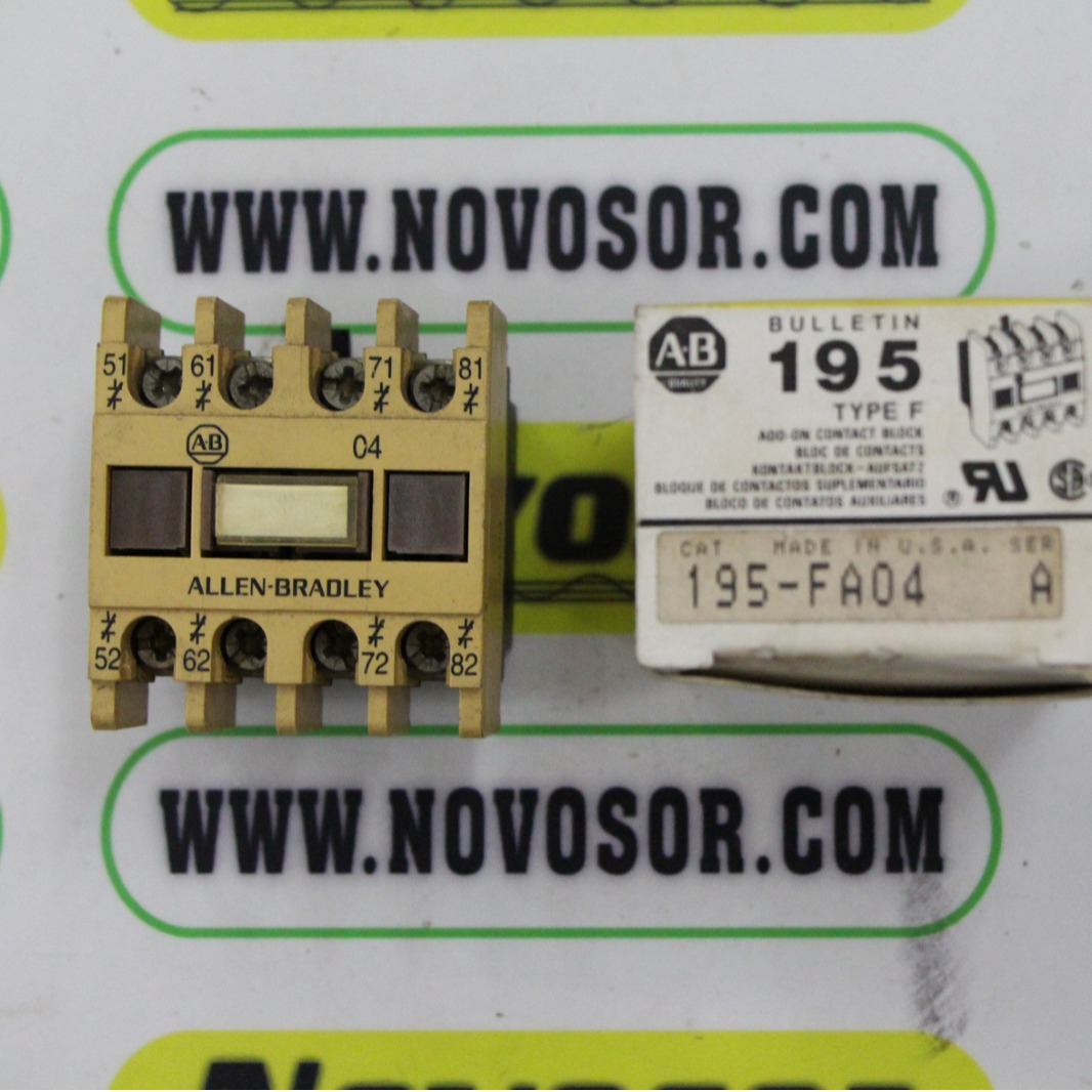 AB交流接触器195-FA04先咨询再订期货