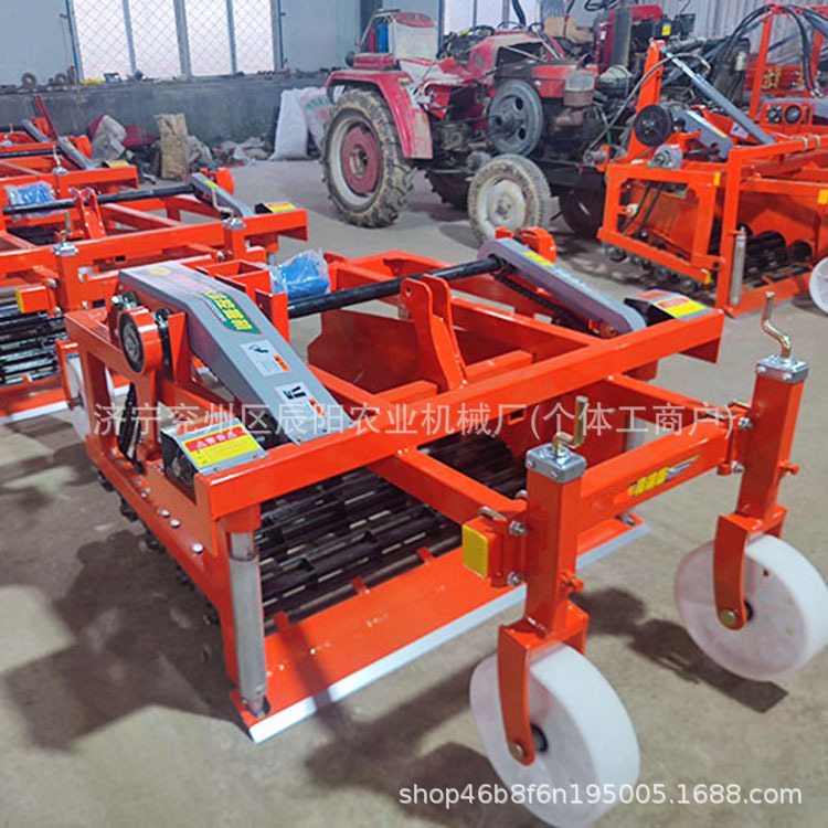 起蒜机四轮车前置大蒜收获机厂家批发直销高效农田全自动便携
