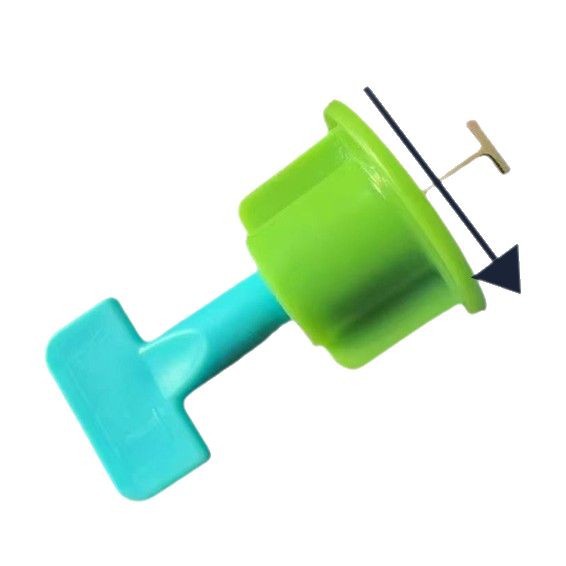 nivelación de azulejos de piso tipo T rotativo herramientas de plástico intercambiables aguja nivelación de azulejos nivelación de azulejos de pared nivelación de azulejos