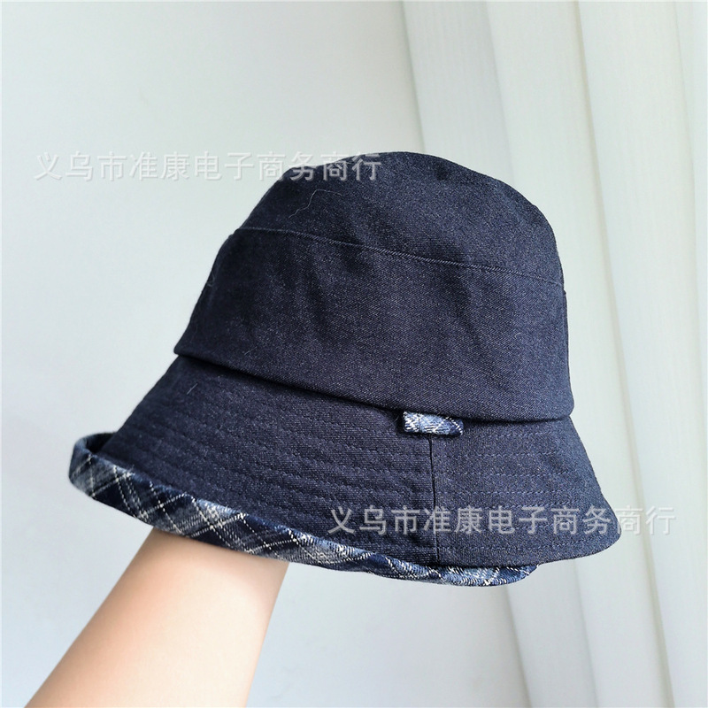 遮阳帽秋季日系新款女士优雅大气显脸小防晒渔夫帽可折叠防晒盆帽|undefined