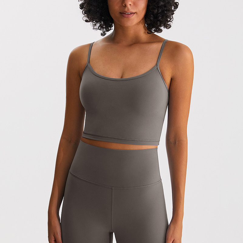 Lycra ropa interior deportiva de las mujeres conformación running beauty back BRA yoga chaleco que absorbe la humedad fitness top