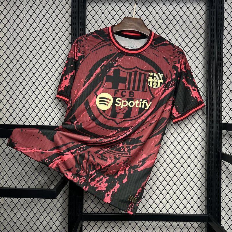 25-26俱乐部足球服巴萨球衣跨境运动2425赛季球迷版巴塞罗那爆款|undefined