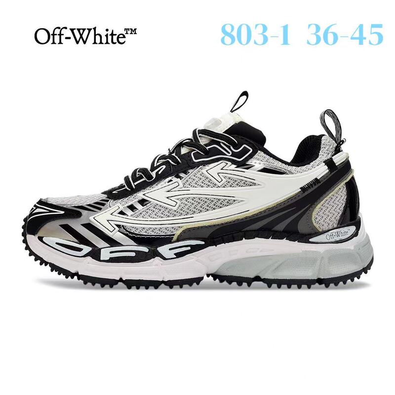 Cross-border popular trendy brand Off-White retro dad shoes, couple's mesh three-arrows height-increasing sneakers for men and women Cross-border popular trendy brand Off-White retro dad shoes, couple's mesh three-arrows height-increasing sneakers for men and women