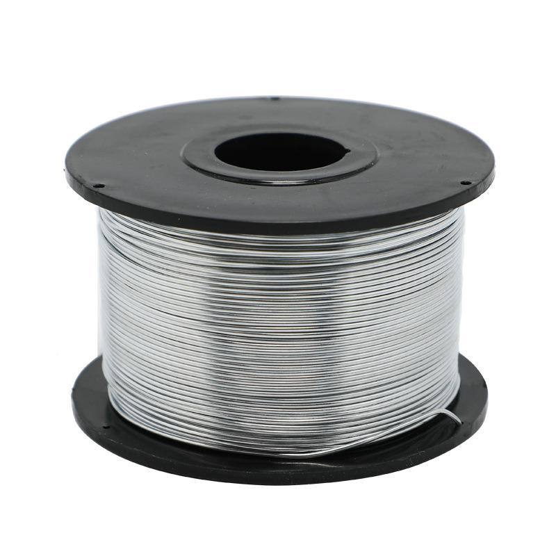 铁丝镀锌铁丝扎丝绑丝光缆线缆附挂机0.8丝镀锌铁丝捆扎线