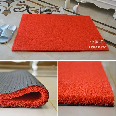foot mat for home use, entrance | Avtomobil döşəmə paspasları - china-red-22mm-extra-thick-40cm60cm-two-pieces