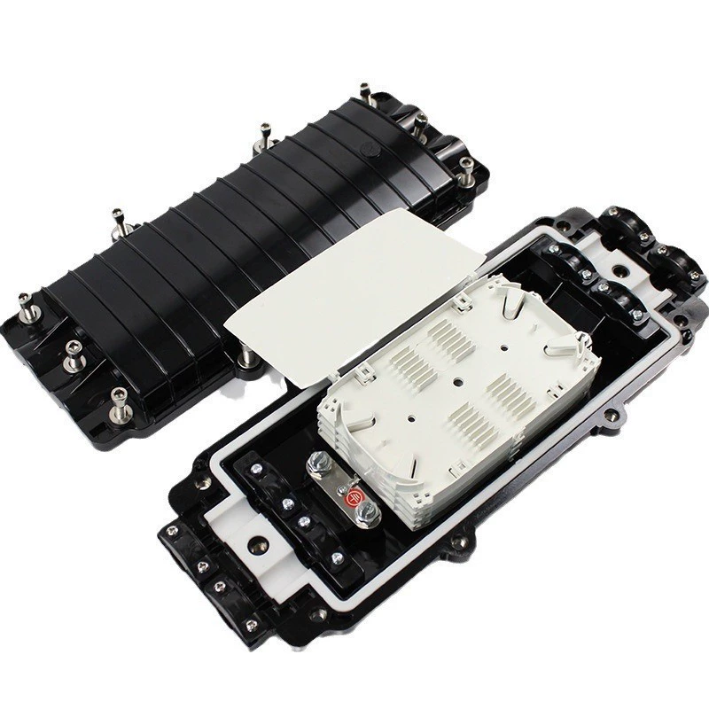 Поставка двух входов и двух выходов из полипропилена, 96-жильный оптический кабель, соединительная коробка, школьная компьютерная комната, завод цифрового оборудования