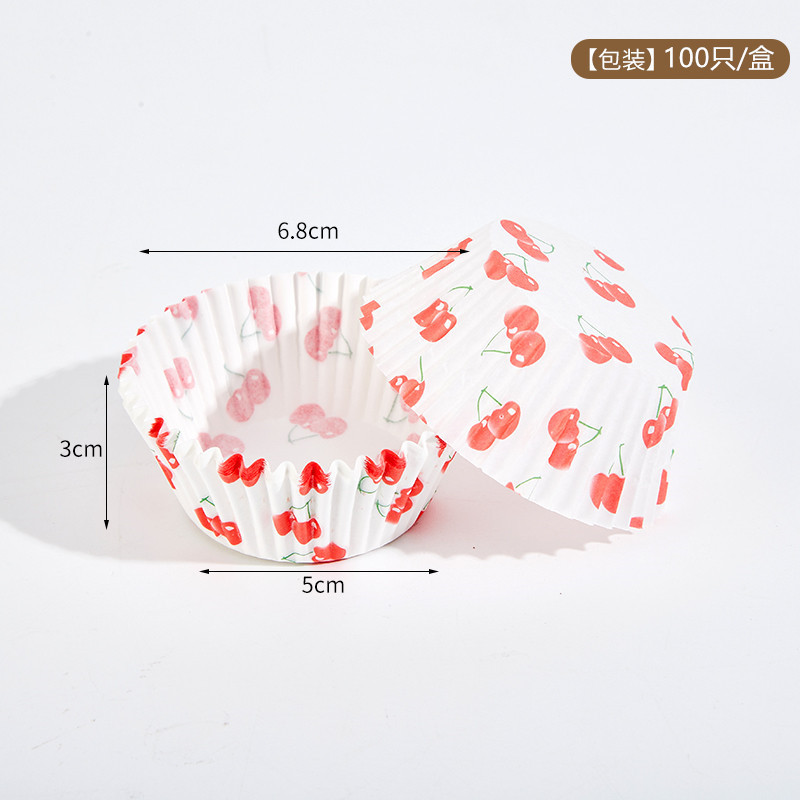 Hot sale pastel de papel a prueba de aceite 100 paquetes de postre de alto rendimiento pastel de nieve niang base de papel de horneado tazas