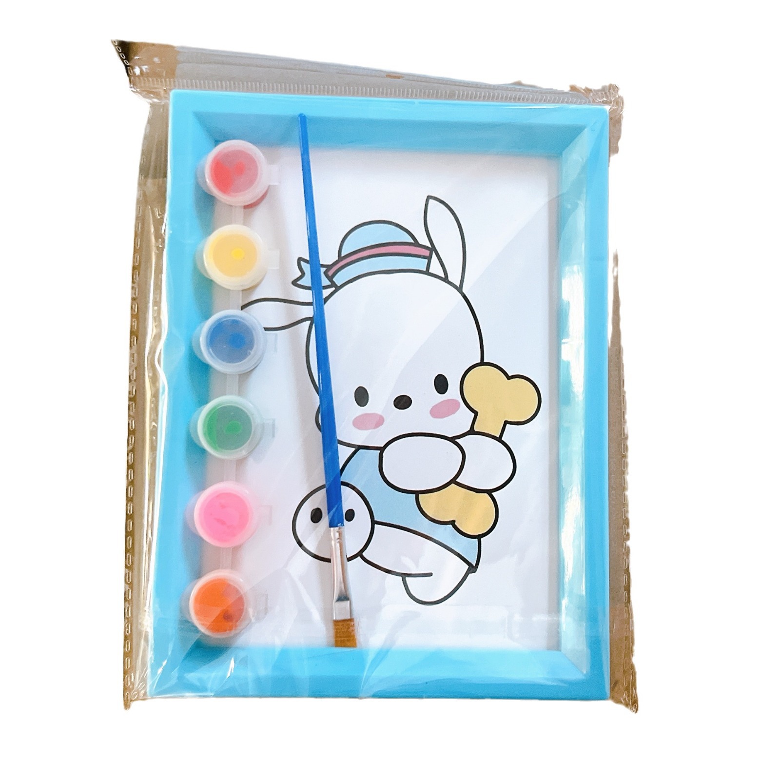 Niños acuarela pintada marco pintado graffiti pintado relleno pintado jardín de infantes estudiantes de pintura con su propio libro de pintura al polvo