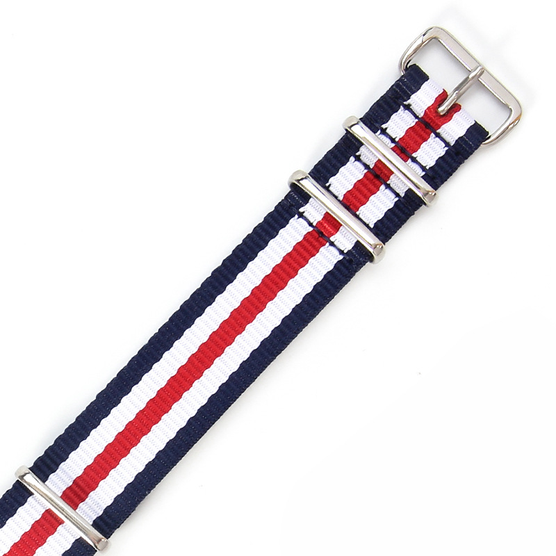 Compatible con DW Cassiou reloj Correa OTAN lona correa de reloj de nylon Seiko agua fantasma cielo instigación magnesio CK trenza