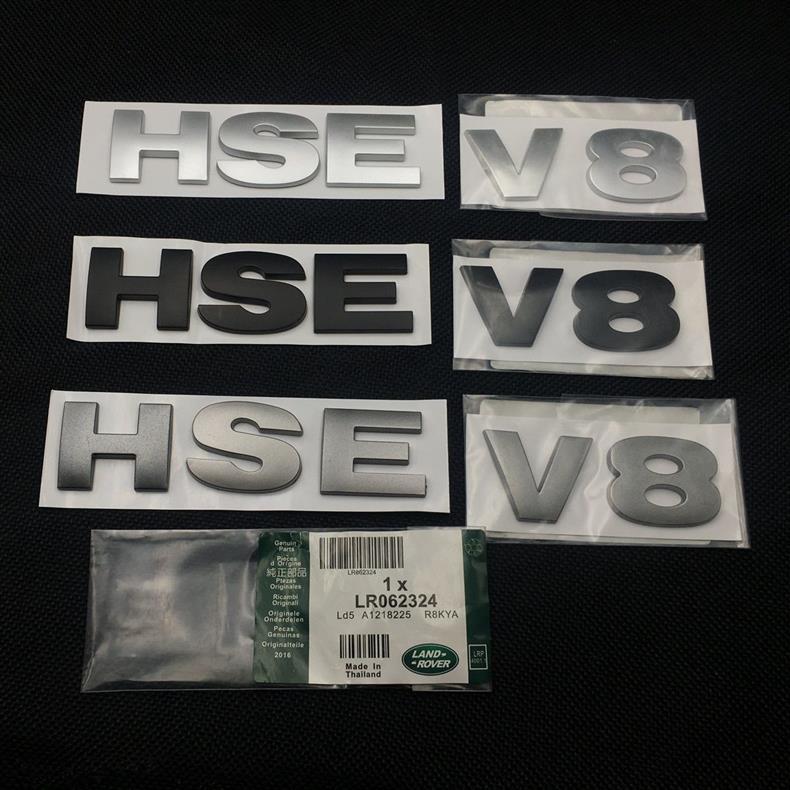 Land Rover Discovery 3 4 hood emblem, HSE car logo, V8 letter emblem, DISCOVERY4 modified car rear English sticker