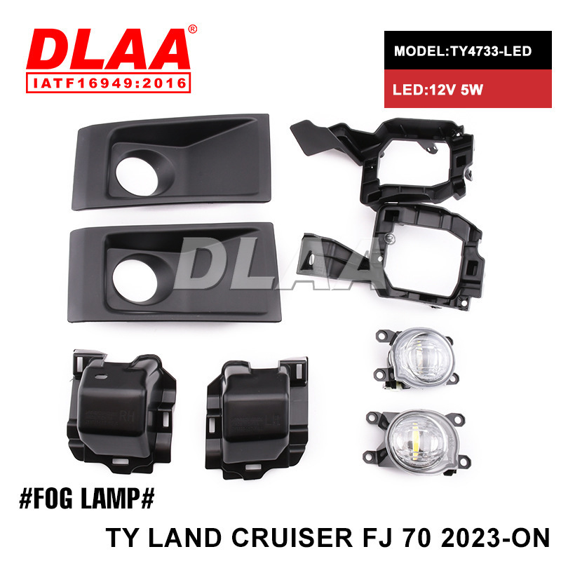 Aplicable a TOYOTA LAND CRUISER FJ 70 2023 - conjunto especial de lámpara de niebla LED delantera para conducción diurna