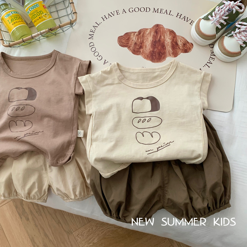 Boys' Fashion Shorts 2026 New Summer Baby Solid Color Casual Pants Trendy Children's Cartoon Print Korean Style T-Shirt Boys' Fashion Shorts 2026 New Summer Baby Solid Color Casual Pants Trendy Children's Cartoon Print Korean Style T-Shirt