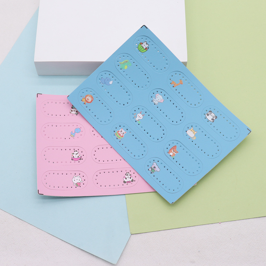 Waterproof cartoon name sticker for kindergarten